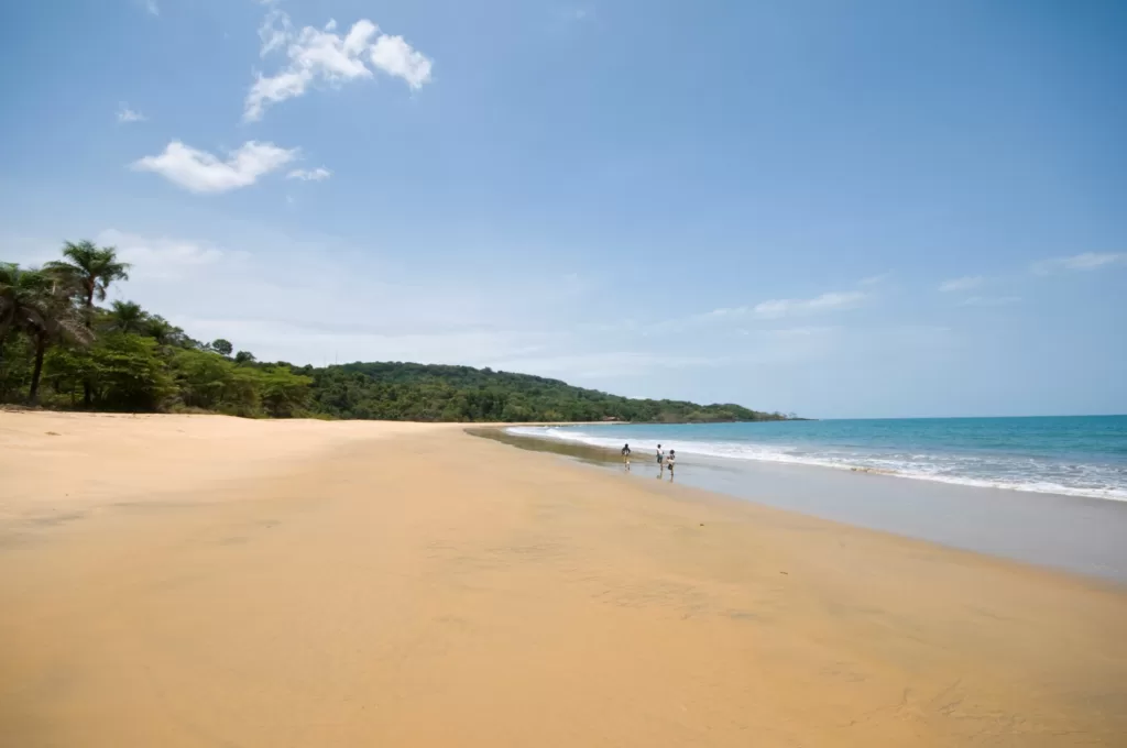 Black Johnson beach Freetown