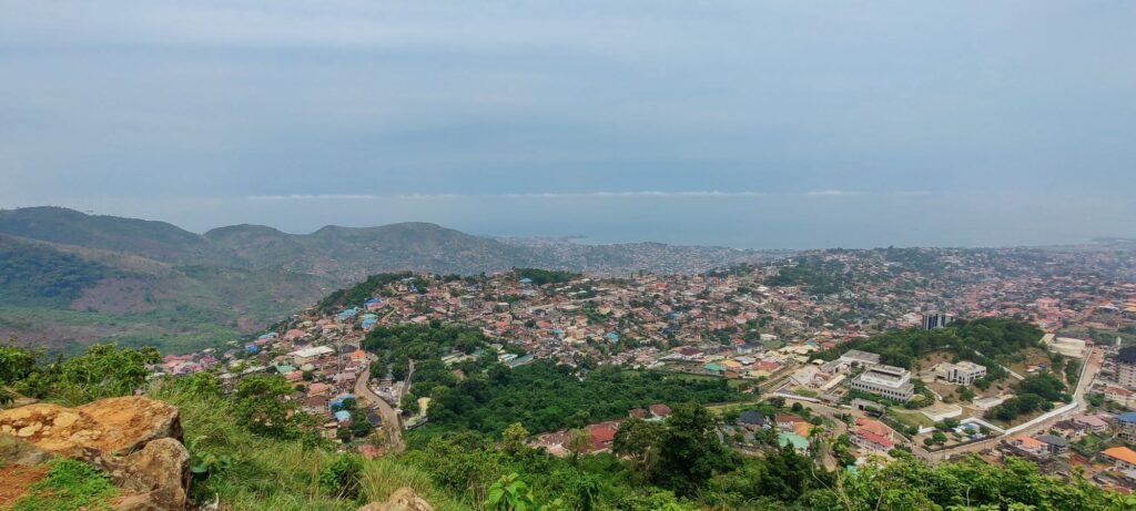 Leicester peak in Freetown
